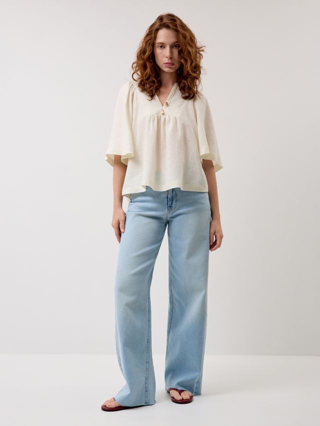 Women's blouse CONTE LBL 3483, s.170-84-90, ecru - 1