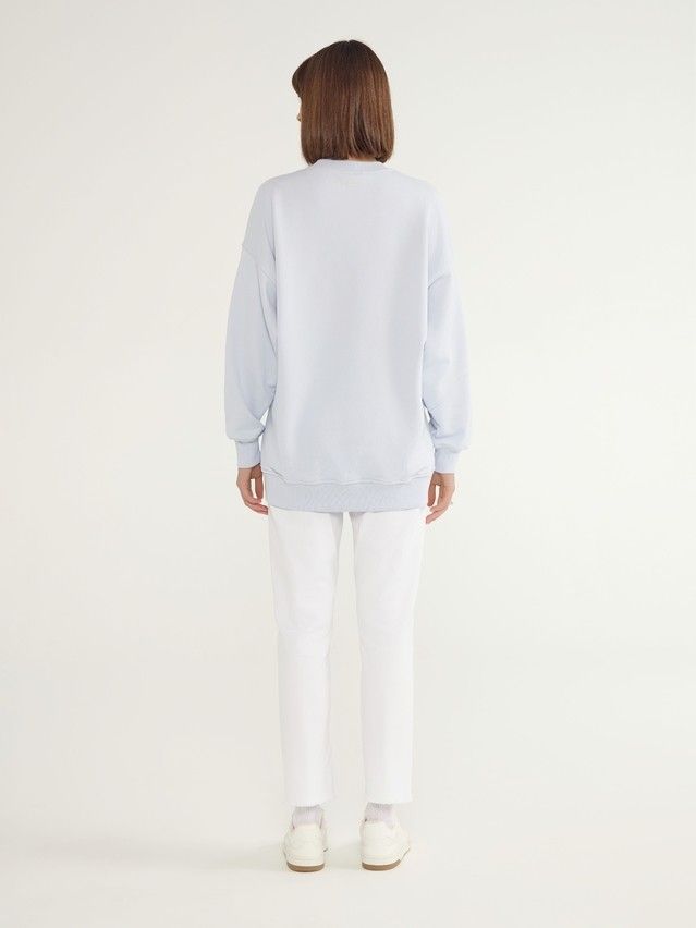 Women's polo neck shirt CONTE ELEGANT LD 3054, s.170-92, blue quartz - 4