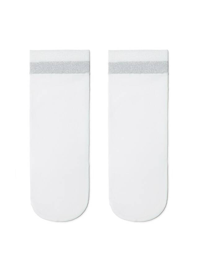 Women's socks CONTE ELEGANT FANTASY, s.23-25, silver-bianco - 2