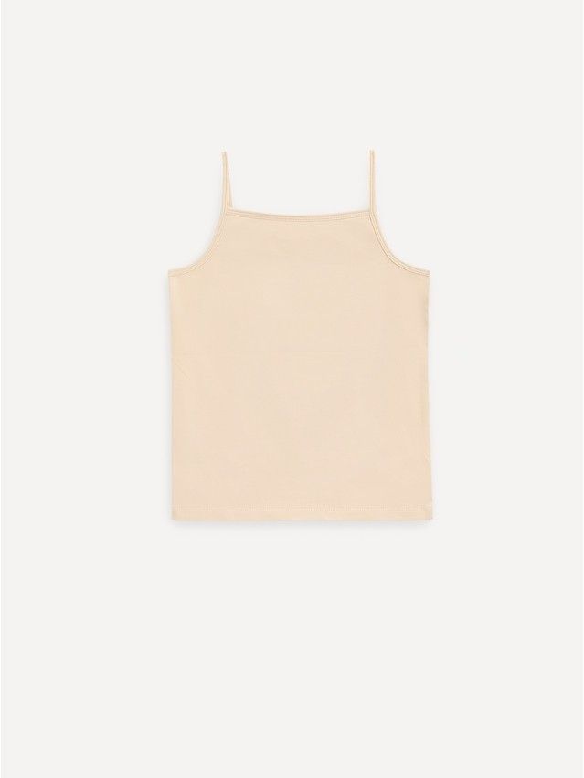 Sleeveless top for girls CONTE ELEGANT BASIC COLLECTION DT 5103, s.128,134-68, natural - 1