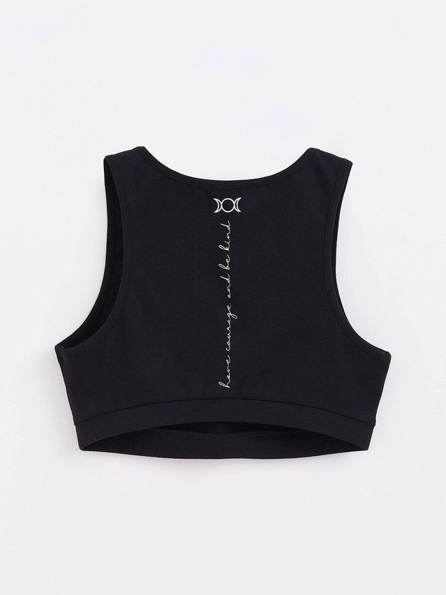 Women's bustier CONTE ELEGANT TATTOO STYLE LBE 1481, s.170-84, black-flower - 2