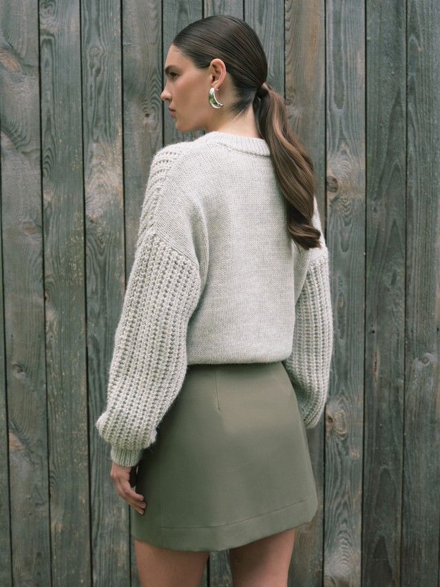Women's skirt CONTE LU 3261, s.170-90, khaki - 3