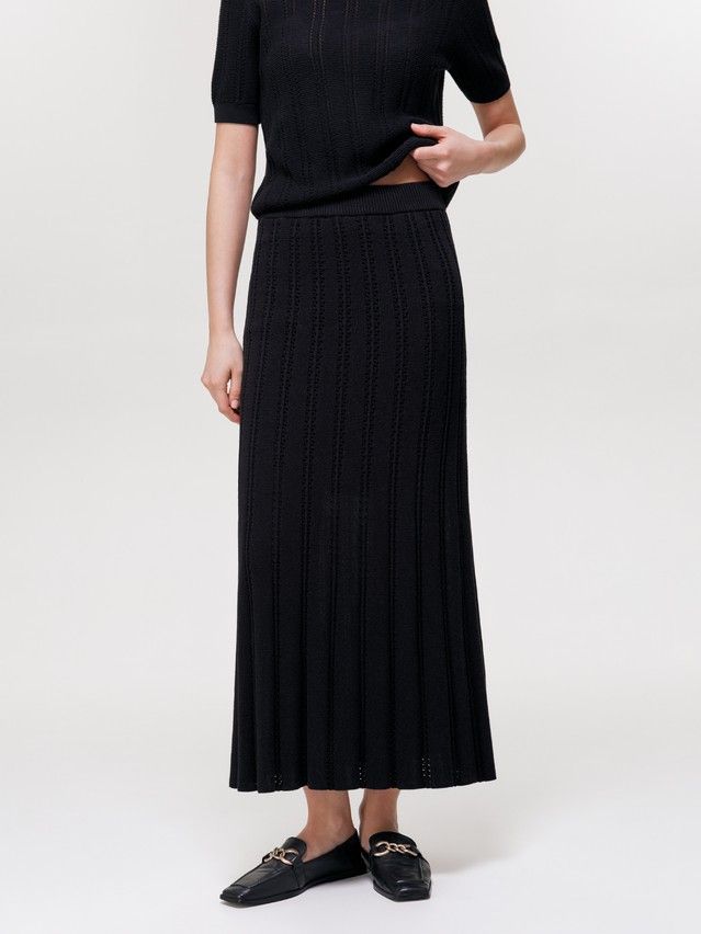 Women's skirt CONTE ELEGANT LDK2562, s.170-90, black - 4