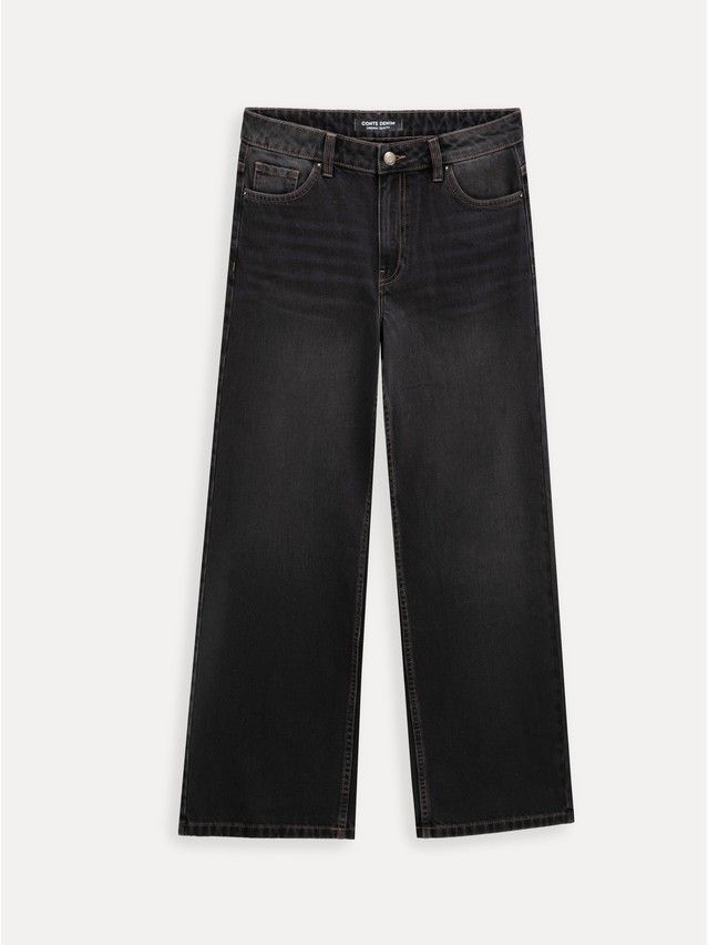 Women's jeans CONTE CON-960, s.164-90, washed black - 8