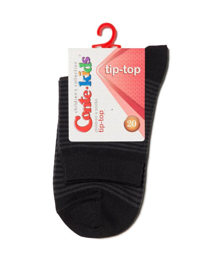 Children's socks CONTE-KIDS TIP-TOP, s.30-32, 139 black - 2