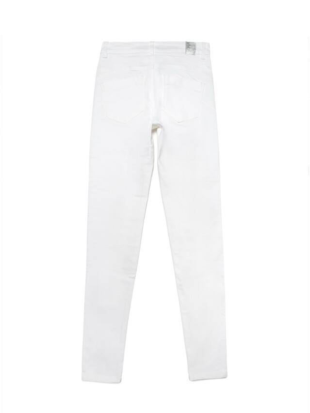 Skinny push up jeans with high rise CON-241, s.170-102, white - 5