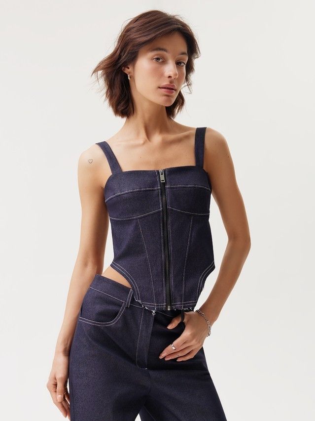 Women's vest CONTE LJL 3733, s.170-84-90, navy - 1