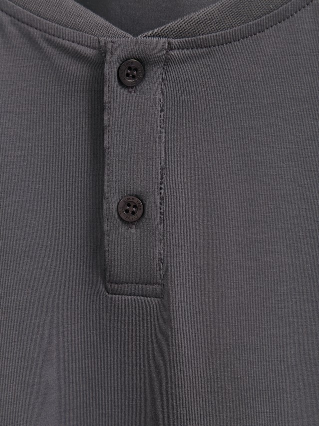 Men's polo neck shirt DIWARI BASIC MEN MD 4030, s.176,182-92, graphite - 6