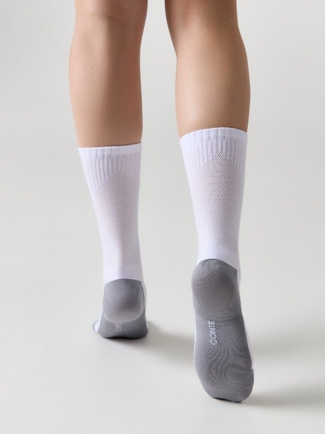 Women's socks CONTE ELEGANT SPORT, s.23-25, 1126 white - 5