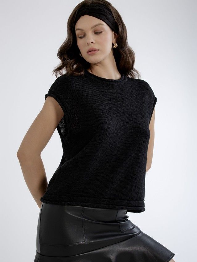 Women's vest CONTE ELEGANT LDK2389, s.170-84, black - 6