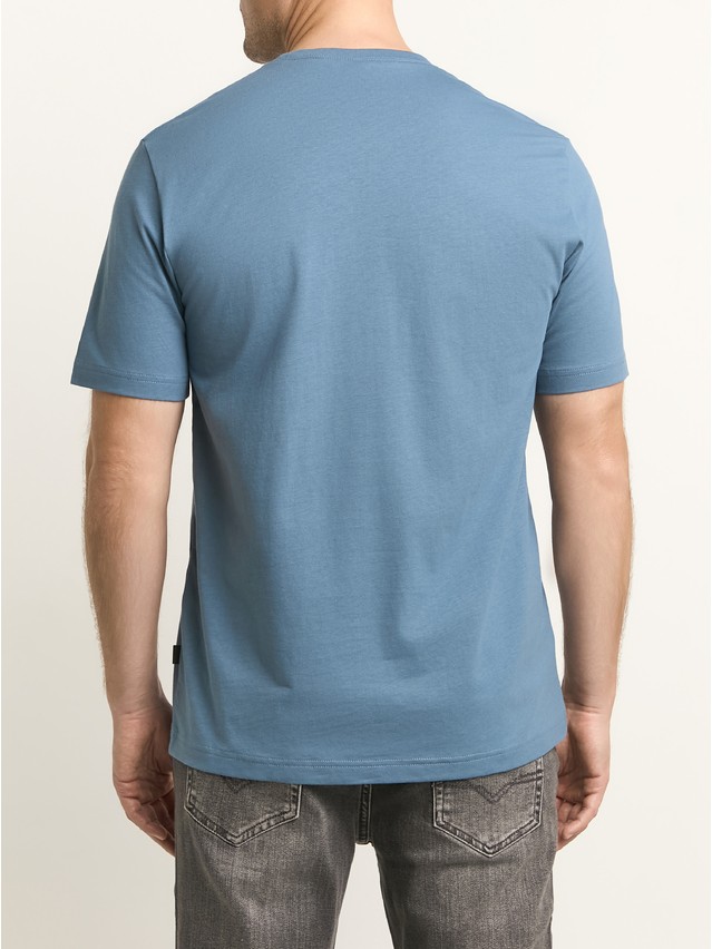 Men's polo neck shirt DIWARI BASIC MEN MD 4027, s.176,182-92, blue - 2