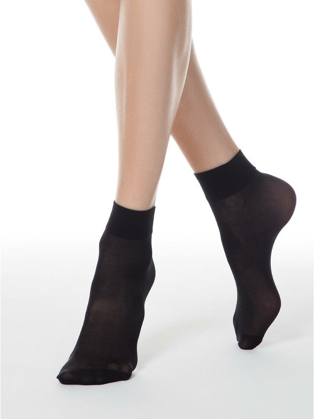 Women's socks CONTE ELEGANT TENSION 40 (2 pairs),s.23-25, nero - 1