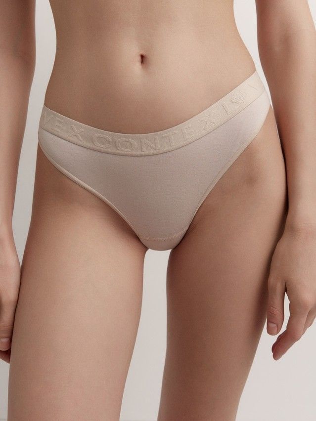 Women's panties CONTE ELEGANT FLEXIBLE LBR 2239, s.90, light almond-love - 1