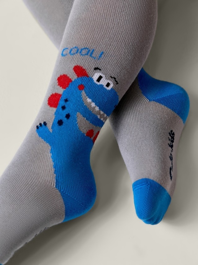 Children's tights CONTE-KIDS TIP-TOP, s.104-110 (16),712 grey - 3