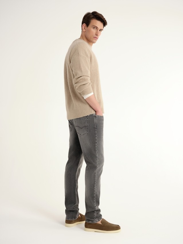 Men's jeans CONTE CNM-05, s.176/80-W30/L32, grey - 3