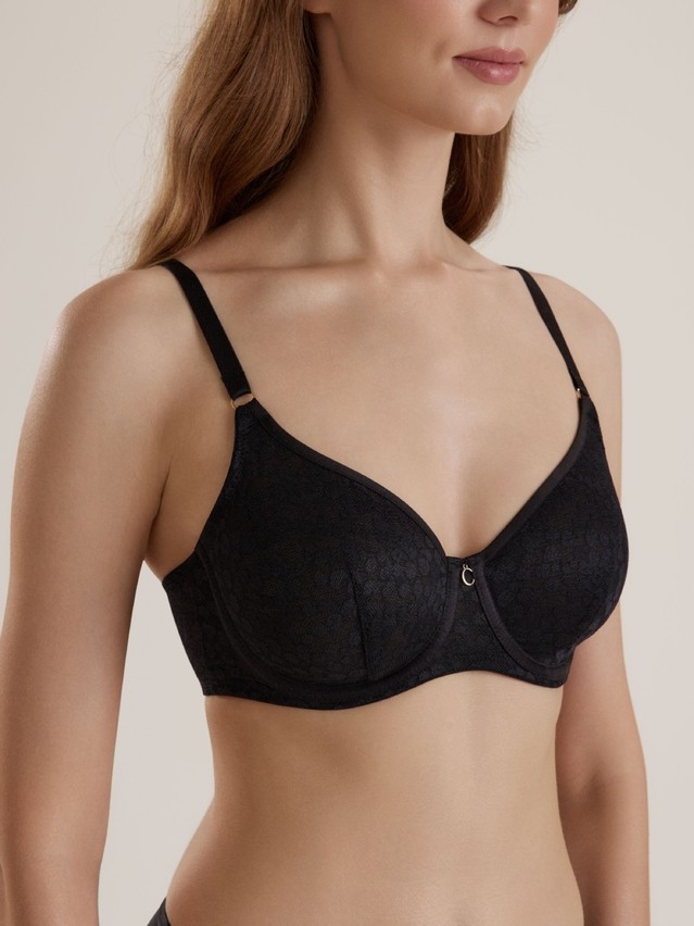 Bra CONTE ELEGANT SUNNY RAIN RB1214, s.70A, black - 1