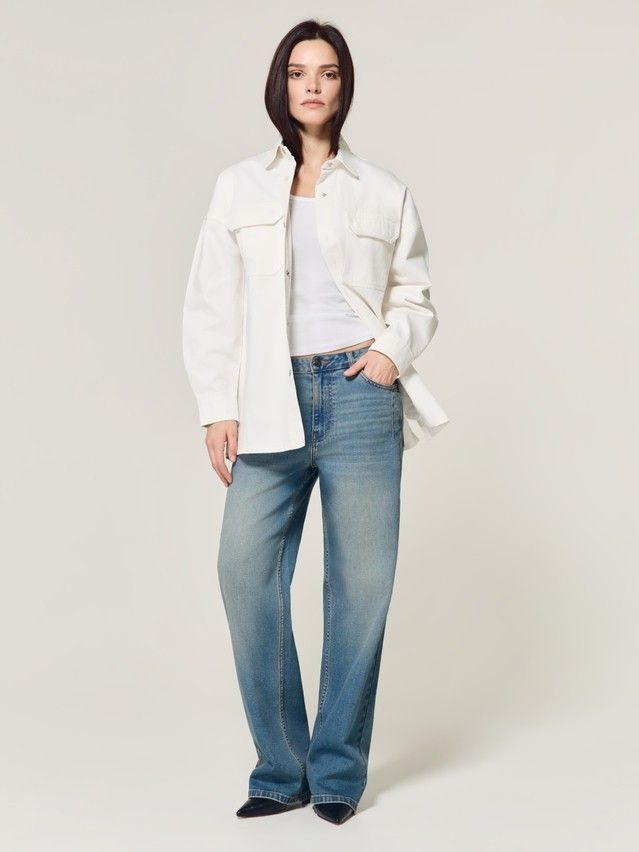 Denim windbreaker CONTE CON-924, s.170-84-90, off white - 8