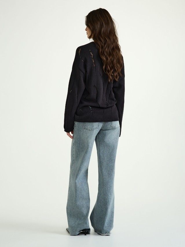 Women's pullover CONTE ELEGANT LDK2437, s.170-84, black - 5