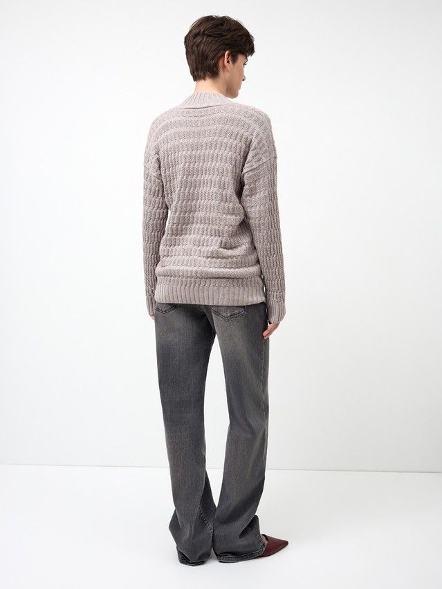 Women's pullover CONTE ELEGANT LDK24105, s.170-84, cappuccino melange - 5