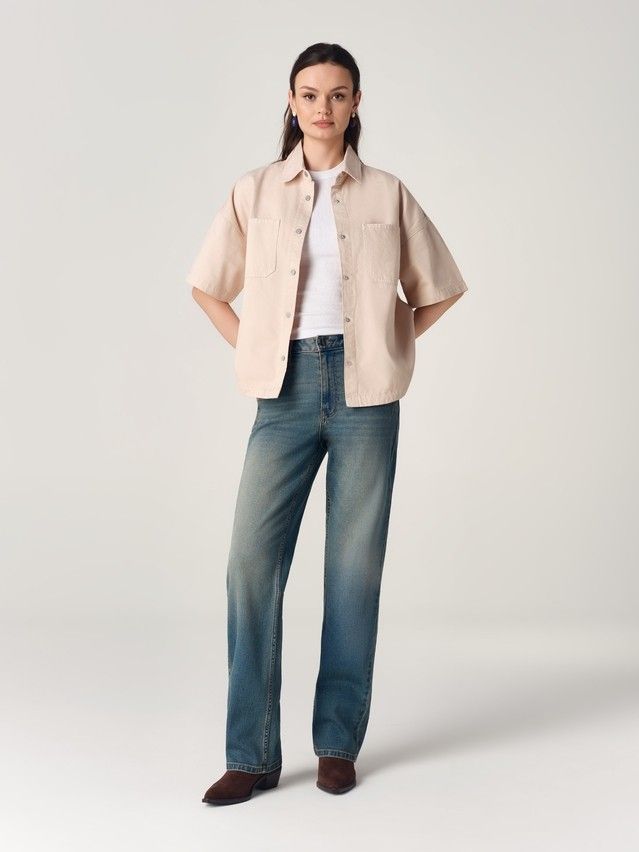 Women's jeans CONTE CON-862, s.164-90, blue tint - 1