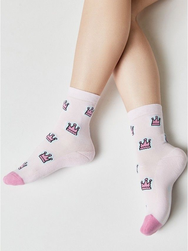 Children's socks CONTE-KIDS SOF-TIKI, s.16, 763 light pink - 2