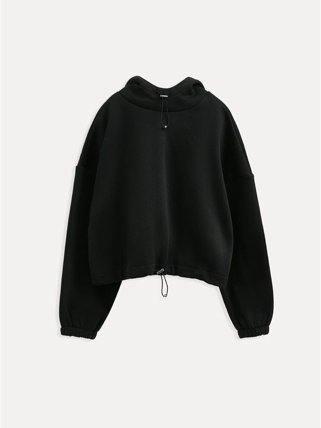 Women's polo neck shirt CONTE LD 3233, s.170-84, black - 3