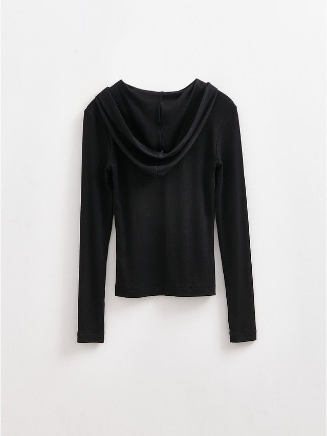 Women's polo neck shirt CONTE ELEGANT LD 2959, s.170-92, black - 7