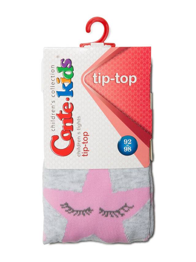 Children's tights CONTE-KIDS TIP-TOP, s.104-110 (16),450 light grey - 2