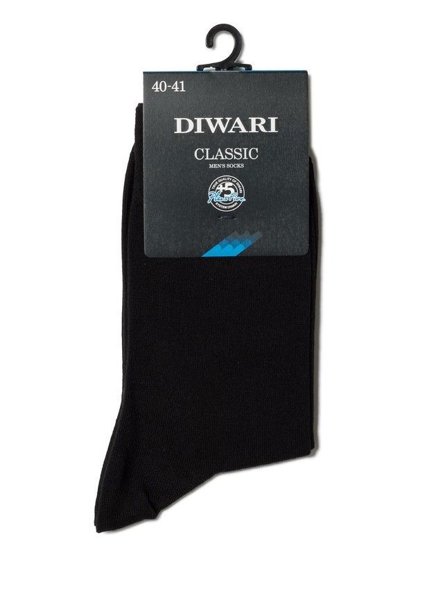Men's socks DiWaRi CLASSIC, s.23, 000 black - 4