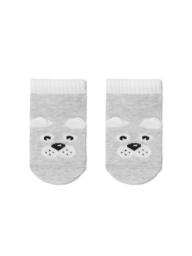 Children's socks CONTE-KIDS TIP-TOP, s.15-17, 390 light grey - 3