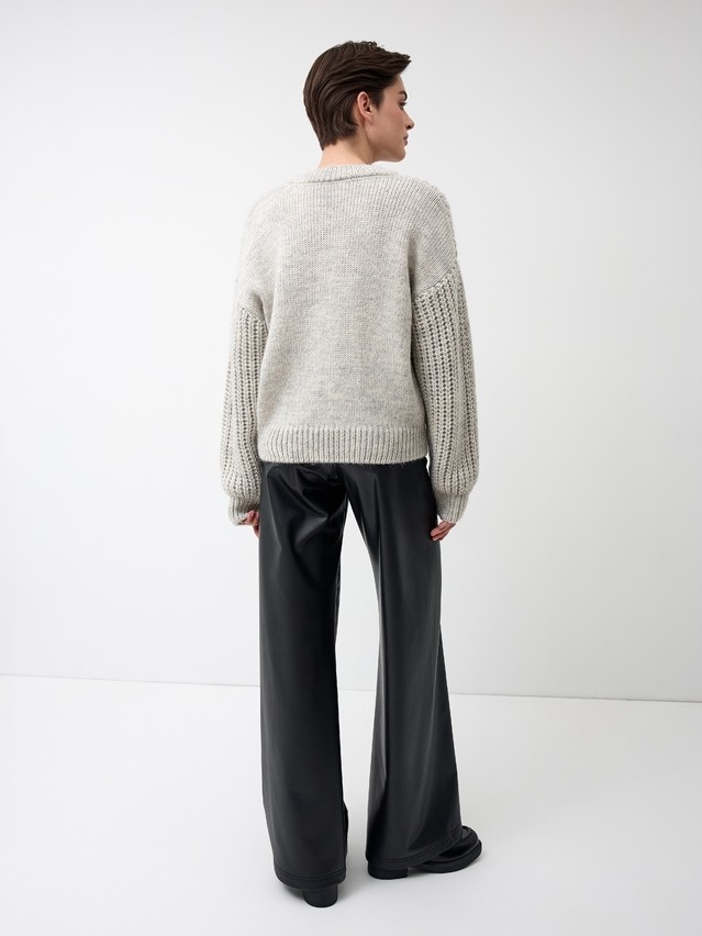 Women's pullover CONTE ELEGANT LDK24137, s.170-84, light gray melange - 3