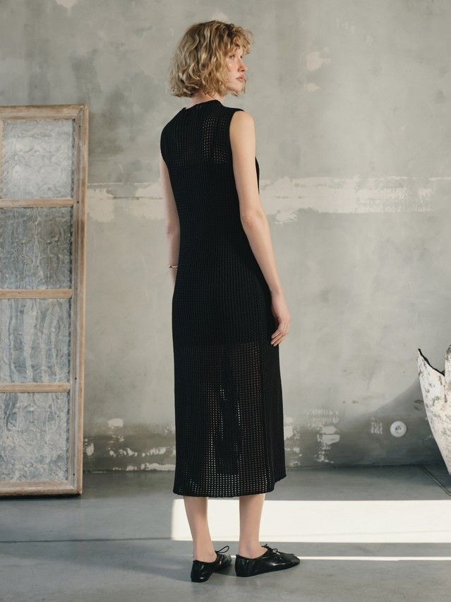 Women's dress CONTE ELEGANT LDK2557, s.170-84-90, black - 4