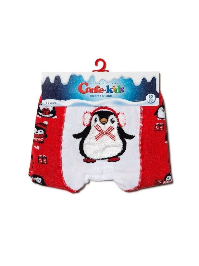 Children's tights NEW YEAR 19С-97SP, s.80-86 (14),539 red - 3
