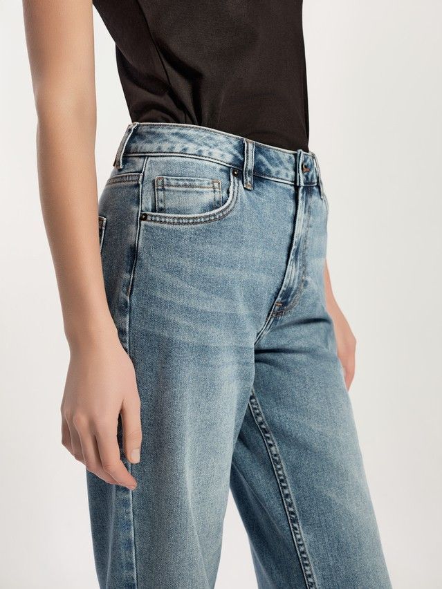 Denim trousers CONTE ELEGANT CON-749, s.170-102, light blue - 5