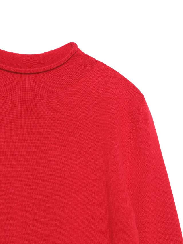 Women's polo neck shirt CONTE ELEGANT LDK102, s.170-84, ruby red - 7