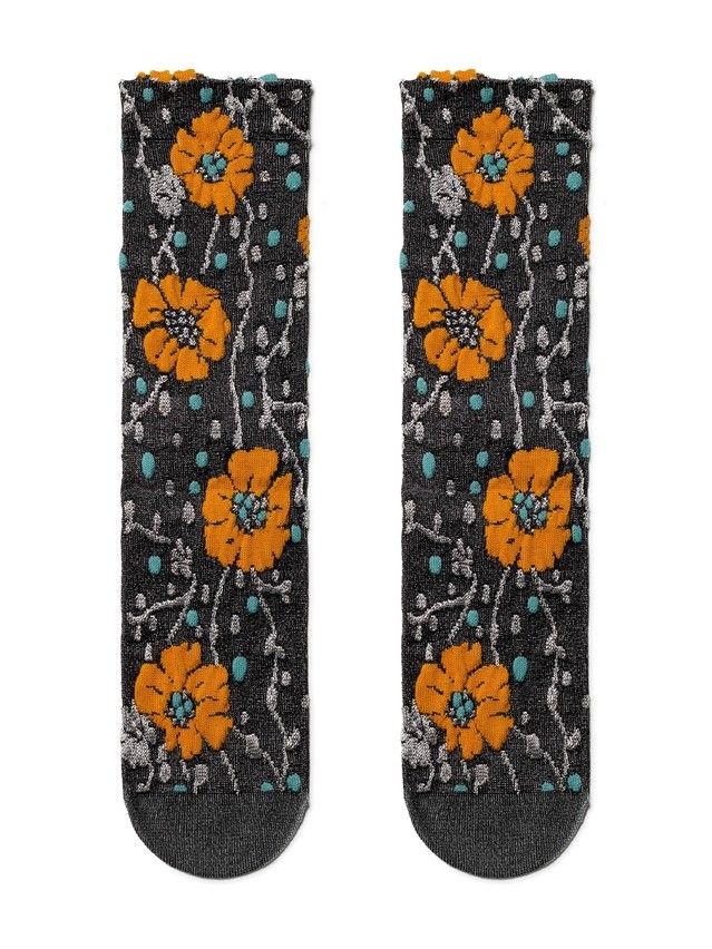 Women's socks CONTE ELEGANT FANTASY, s.23-25, 188 grey - 3