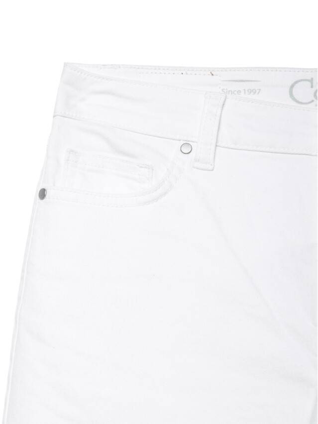 Denim trousers CONTE ELEGANT CON-118, s.170-102, white - 6