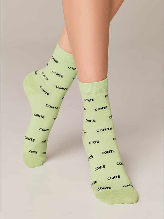 Women's socks CONTE ELEGANT CLASSIC, s.23, 528 lettuce green - 2