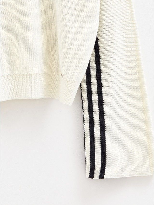 Women's pullover CONTE ELEGANT LDK2425, s.170-84, white-black - 9