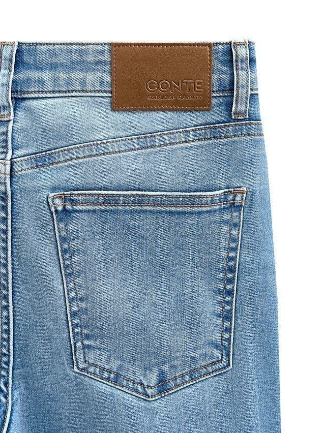 Denim trousers CONTE ELEGANT CON-720, s.170-102, light blue - 10