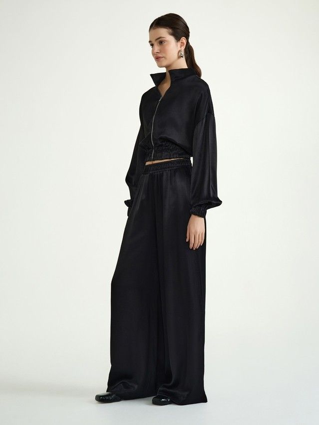 Women's trousers CONTE ELEGANT LBK 3008, s.170-84-90, black - 3