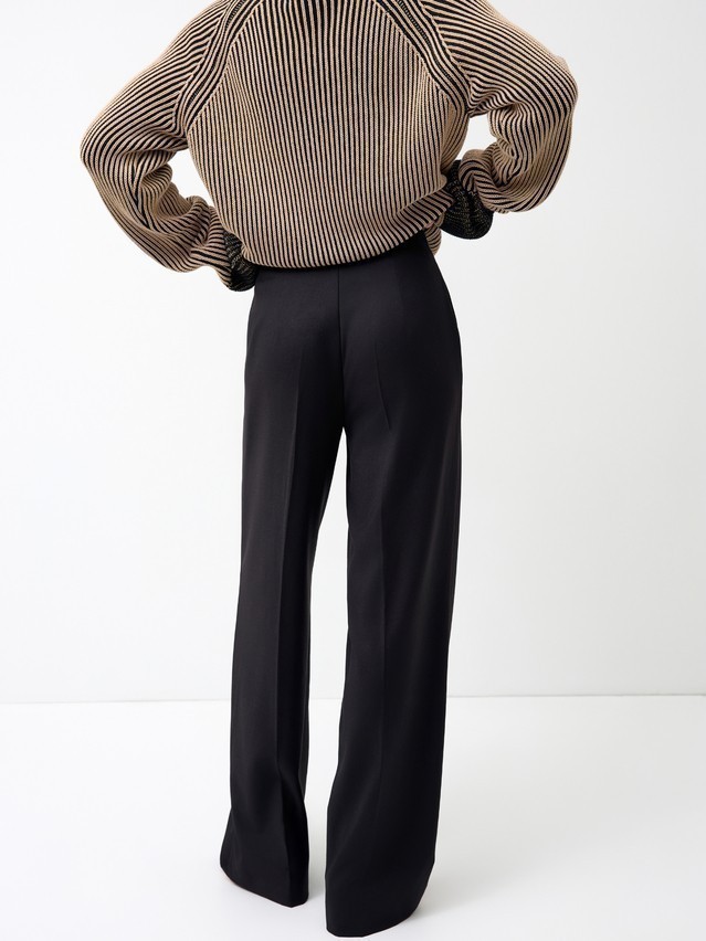 Women's trousers CONTE LBK 3257, s.164-84-90, black - 2