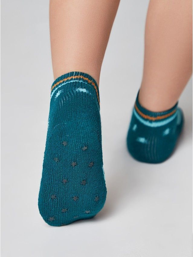 Children's socks CONTE-KIDS SOF-TIKI, s.15-17, 469 dark turquoise - 3
