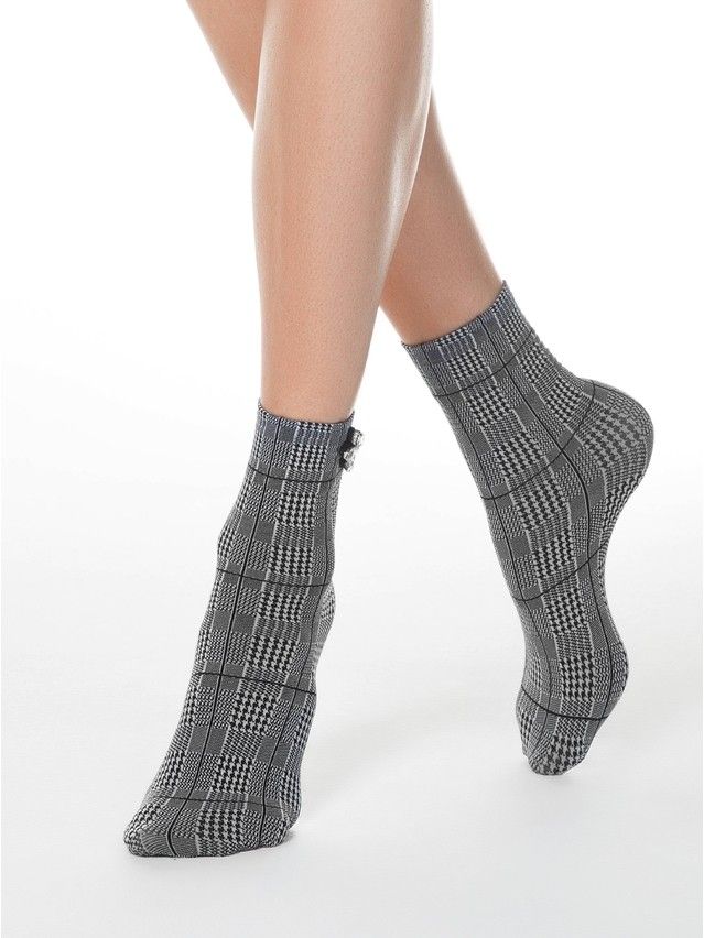 Women's socks FANTASY 19C-31SP, s. 36-39, grey - 2