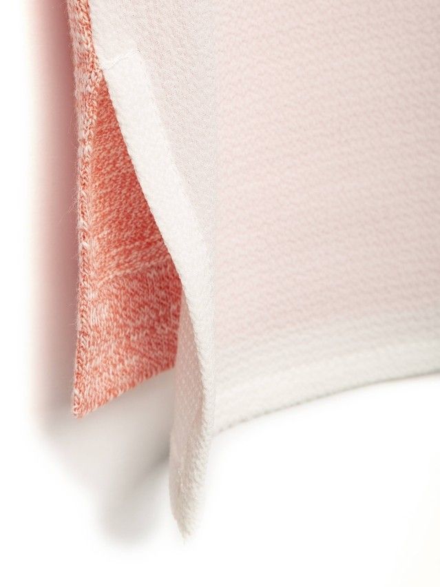 Women's polo neck shirt CONTE ELEGANT LDK047, s.170-96, coral haze - 6