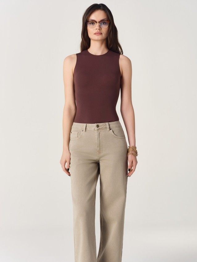 Women's jeans CONTE CON-918, s.164-90, peanut - 3