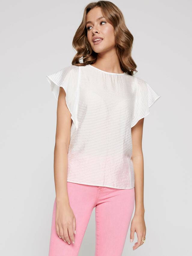 Women's blouse LBL 1097, s. 170-84-90, off-white - 1