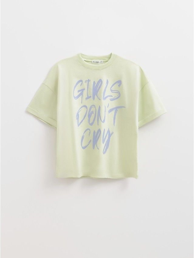 Women's polo neck shirt CONTE ELEGANT LD 2699, s.170-92, pistachio-girls - 5