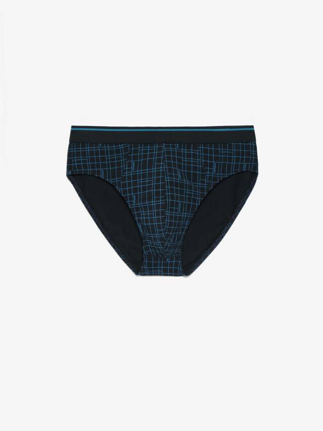 Men's underpants DIWARI SHAPE MSL 867, s.78,82, navy-turquoise - 1