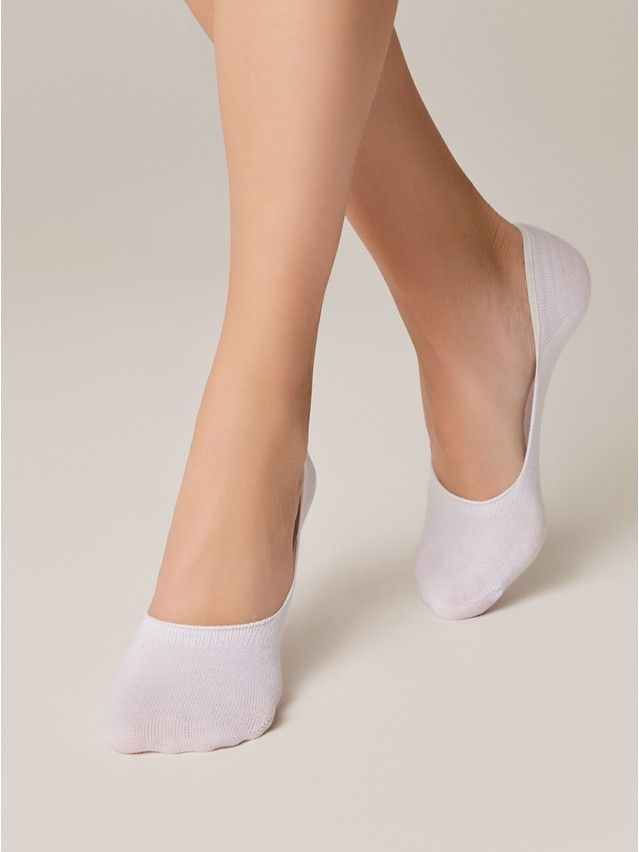 Women's footlets CONTE ELEGANT CLASSIC, s.23, 000 white - 3